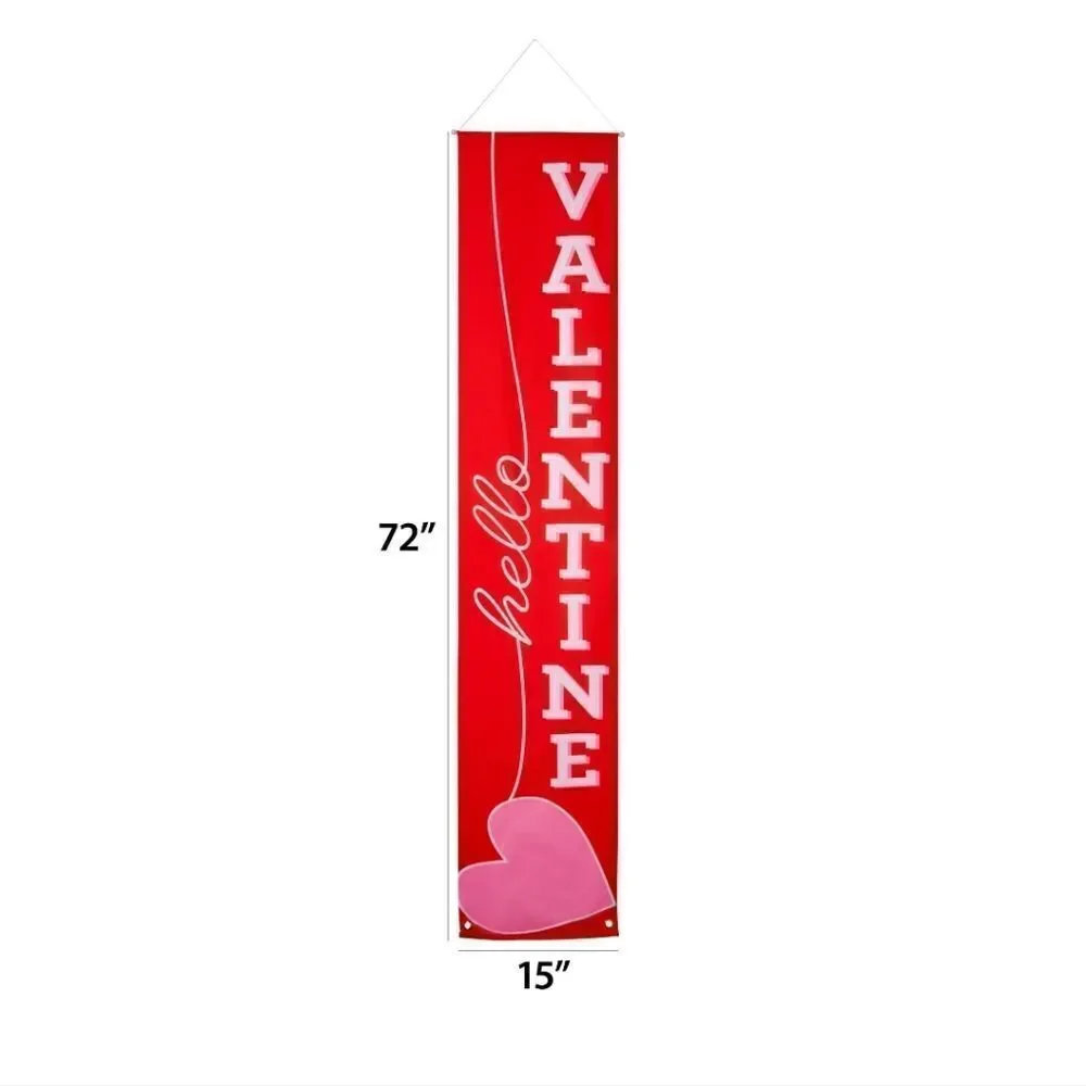 New valentine's Day Hello Valentine Door Banner